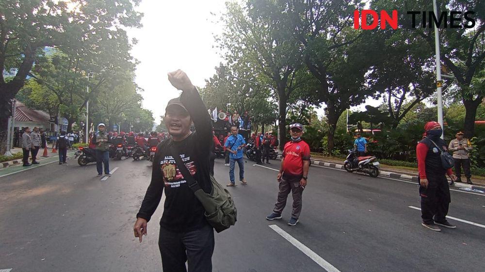 Demo di Balai Kota Bubar, Buruh Ancam Kepung Rumah Heru