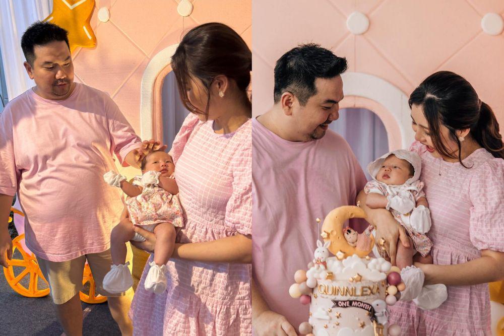 7 Potret Perayaan 1 Bulan Baby Quinn Anak YouTuber Nex Carlos