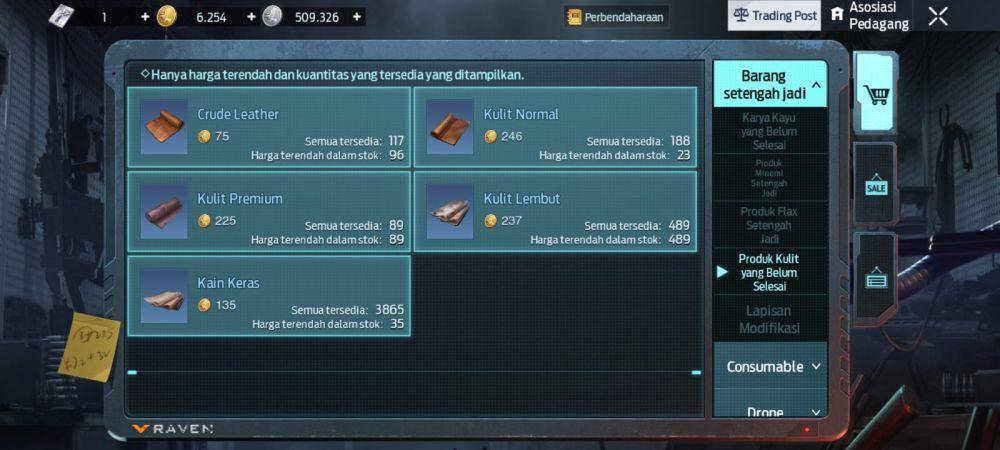barang setengah jadi Undawn (dok. Tencent Games/Undawn)
