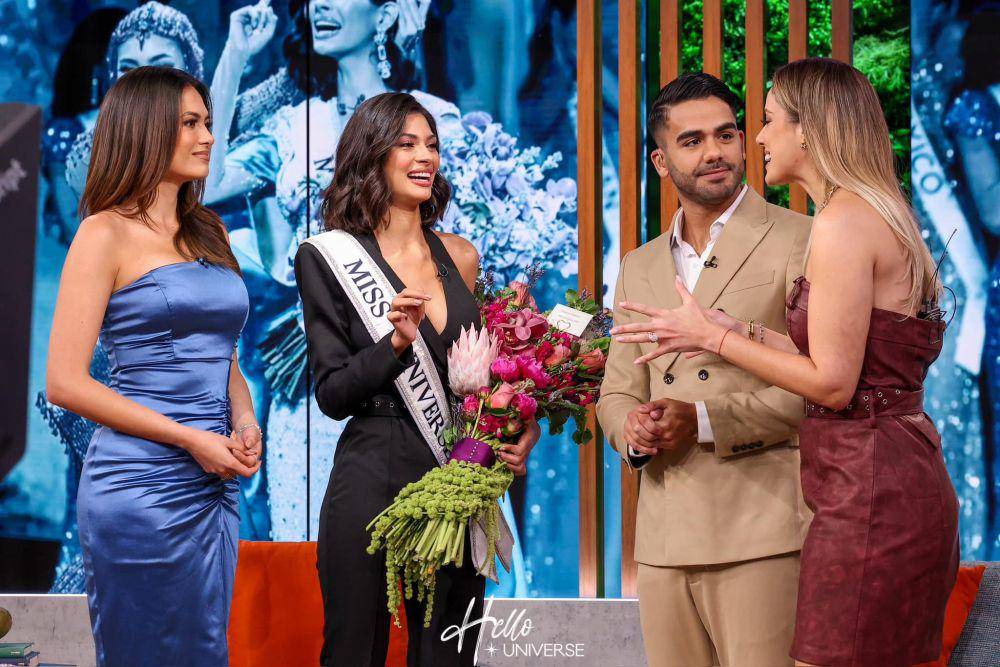 Potret Media Tur Miss Universe 2023 Sheynnis Palacios di Miami (Facebook.com/Hello Universe)