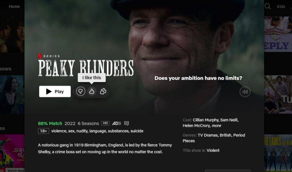 ilustrasi memberi rating film di Netflix (dok. Netflix)