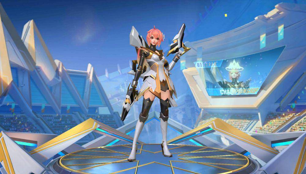 tampilan skin Beatrix M4 (dok. Moonton/Mobile Legends)