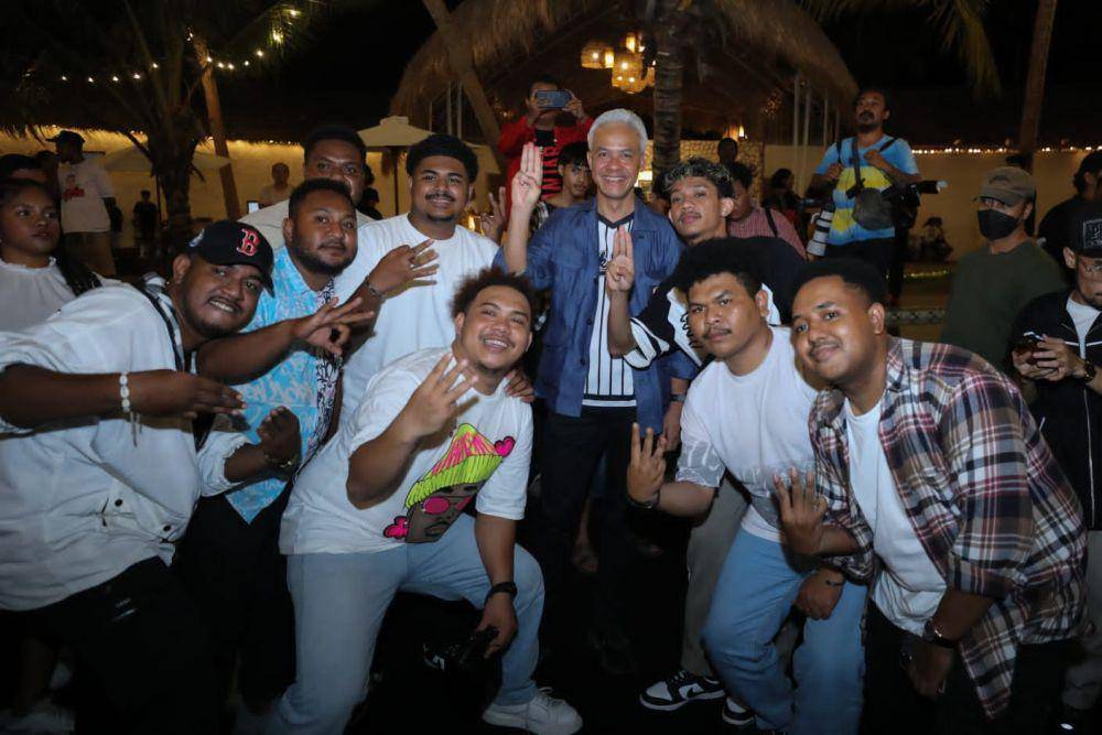 Ganjar Pranowo bertemu dengan sejumlah anak muda di Jayapura, Papua (IDN Times/Istimewa)