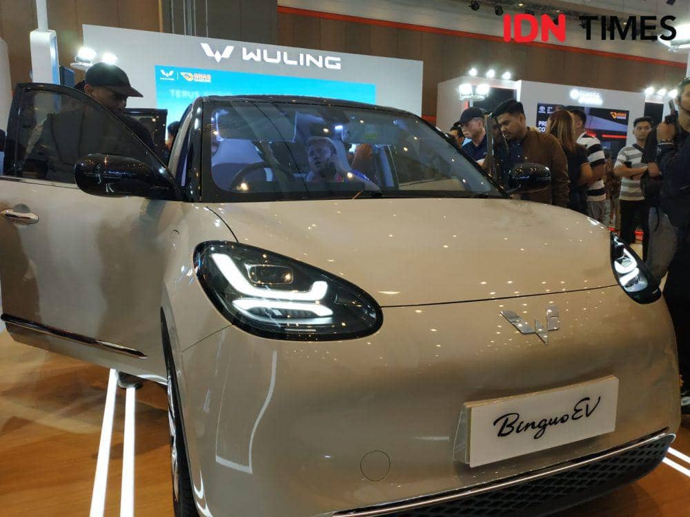 Wuling Kenalkan BinguoEV di GIIAS Bandung, Mobil Listrik yang Ciamik