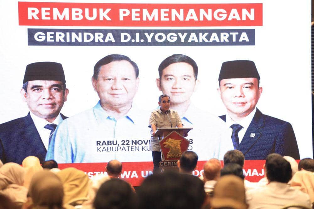 Sekjen Gerindra Sebut Setiap Kader Gerindra Adalah Timses Prabowo