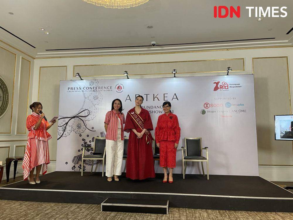Konferensi pers Artkea “Abudance” Show. Kamis (21/11/23) di Jakarta Selatan. (IDNTimes/Dina Fadillah Salma)