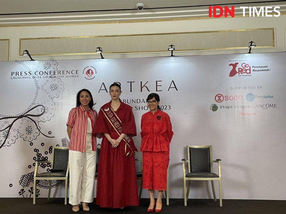 Konferensi pers Artkea “Abudance” Show. Kamis (21/11/23) di Jakarta Selatan. (IDNTimes/Dina Fadillah Salma)