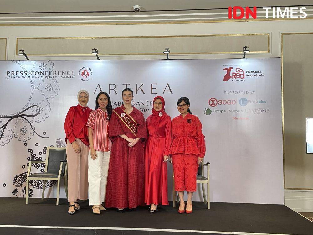 Konferensi pers Artkea “Abudance” Show. Kamis (21/11/23) di Jakarta Selatan. (IDNTimes/Dina Fadillah Salma)