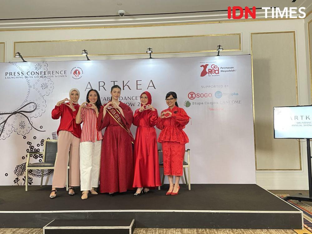 Velove Vexia Menjadi Duta Go Red For Women, Punya Gaya Hidup Sehat!