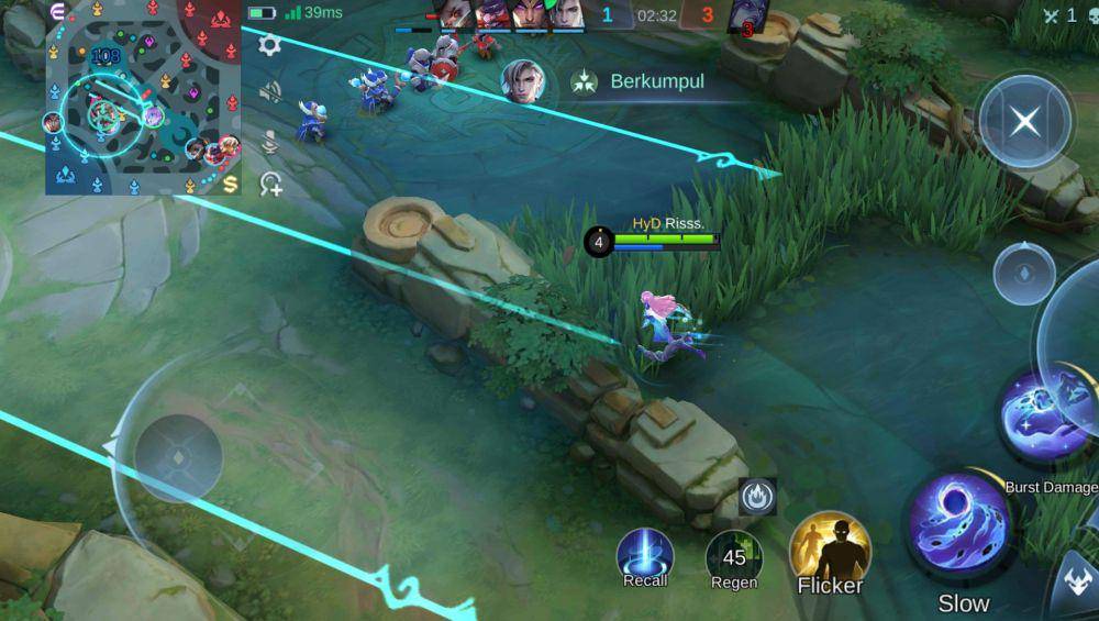 tampilan Novaria bersiap menggunakan ultimate (dok. Moonton/Mobile Legends)