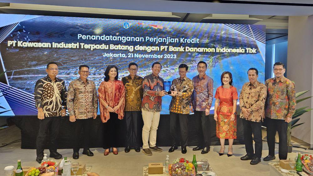 Bank Danamon mengucurkan kredit sebesar Rp786 miliar untuk Kawasan Industri Terpadu Batang (KITB). (dok. KITB)