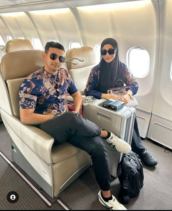 Margin dan ali syakieb umrah (Instagram.com/marhinw)