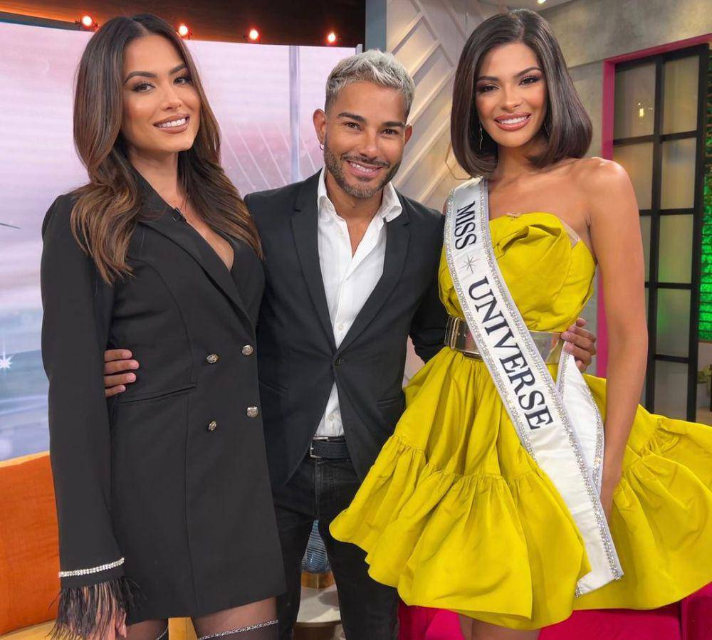 Potret Media Tur Miss Universe 2023 Sheynnis Palacios di Miami (Instagram.com/diolluberes)