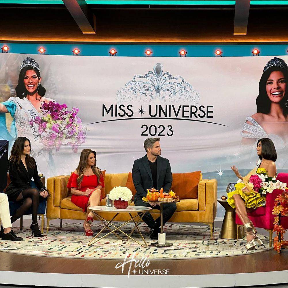 Potret Media Tur Miss Universe 2023 Sheynnis Palacios di Miami (Instagram.com/hellouniversejkn)