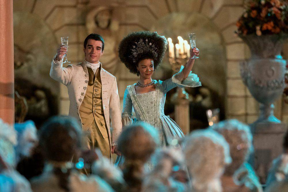 adegan dalam serial Queen Charlotte: A Bridgerton Story (dok. Netflix/Queen Charlotte: A Bridgerton Story)