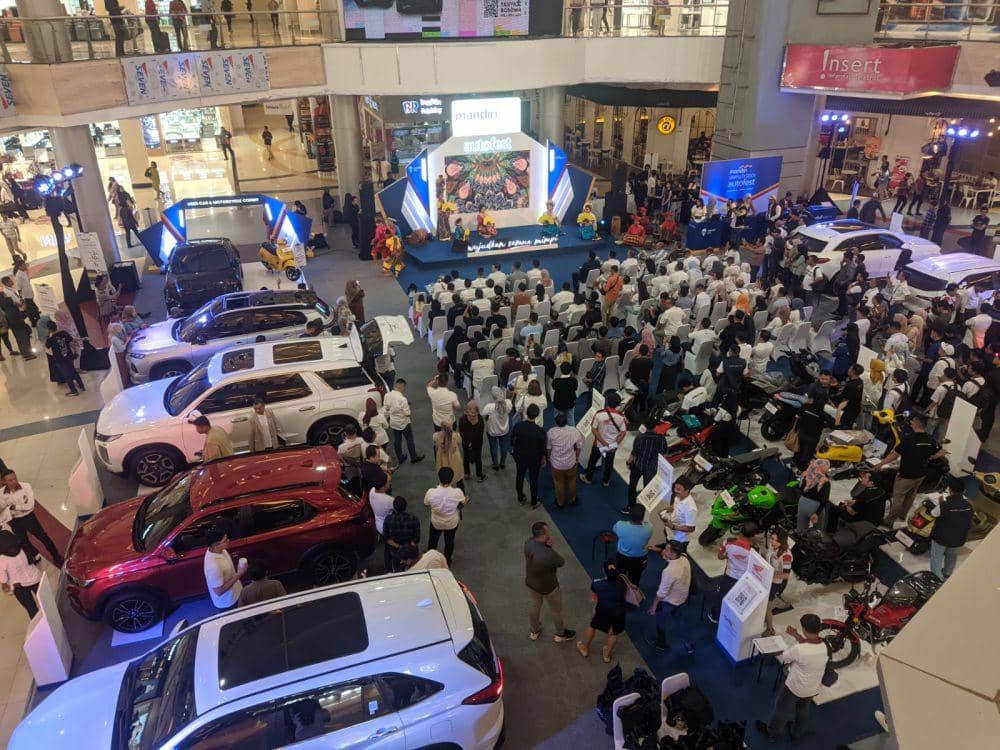 Pameran otomotif MUF Auto Fest 2023 menawarkan berbagai kemudahan pembiayaan mobil dan motor. (Dok. Istimewa)