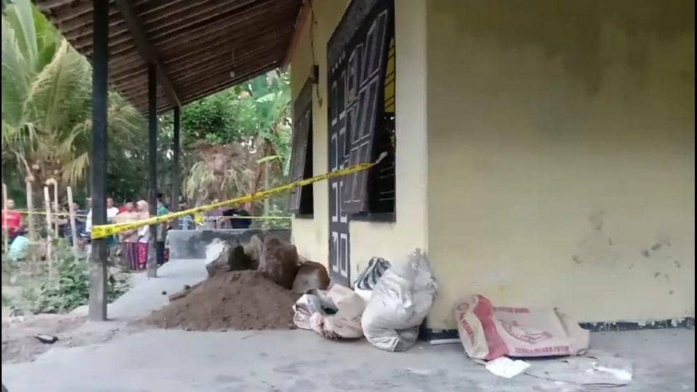 Lokasi temuan kerangka di sebuah rumah di Blitar. IDN Times/ istimewa