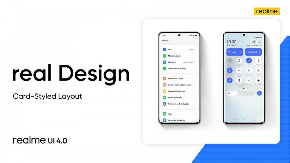 Tampilan ponser Realme yang menggunakan Realme UI 4 berbasis Android 13 (uzone.id)