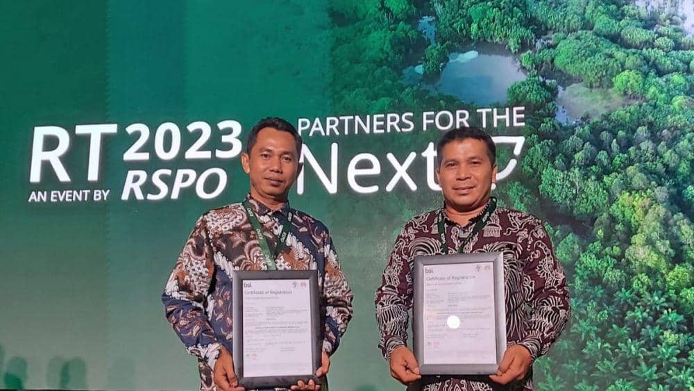 Sebanyak 895 Ha Kebun Sawit Berkelanjutan Tapsel Bersertifikasi RSPO