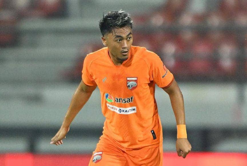 Rizky Dwi saat berseragam Borneo FC. (Instagram/@rizkydwi_12)