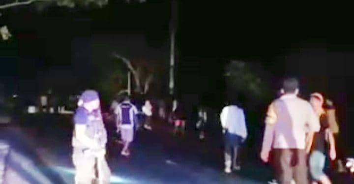 Tangkapan layar di TKP saat penyerangan berlangsung (Dok/Istimewa)
