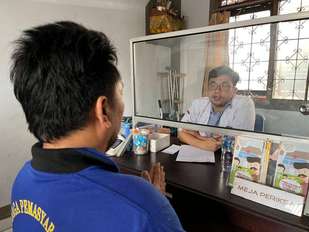 Layanan Teh Rina kepada warga binaan pemasyarakatan (WBP) yang ada di Lapas Tabanan, Kamis (23/11/2023) (Dok.IDNTimes/Istimewa)