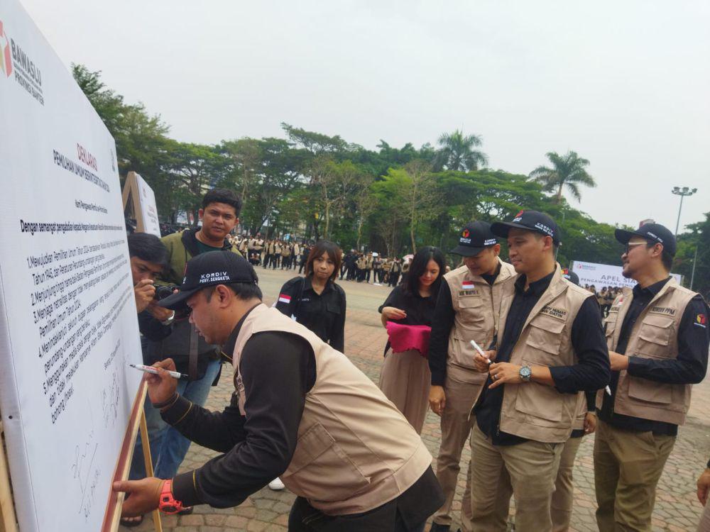 Soroti Simulasi Pilpres di Banten, Bawaslu: Cuma Ada 2 Paslon