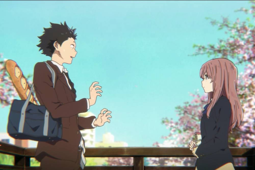 adegan dalam film A Silent Voice (dok. Kyoto Animation/A Silent Voice)