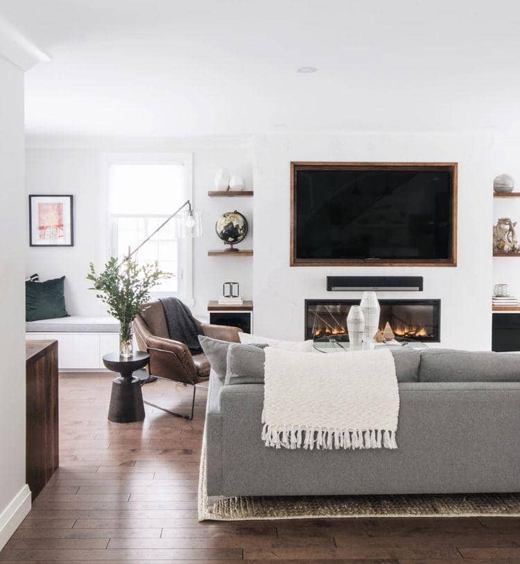 ilustrasi ruang keluarga minimalis bertema Scandinavian (thespruce.com)