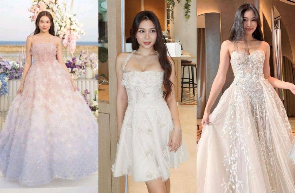 10 Inspirasi Dress ala Grace Glazee, Glamor untuk Prom Night!