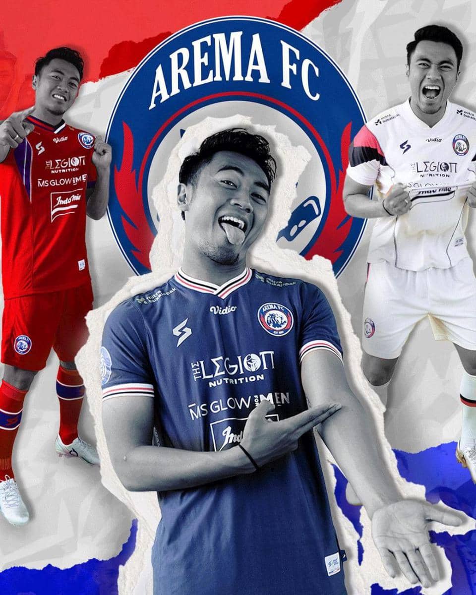 Rizky Dwi saat berseragam Arema FC. (Instagram/@rizkydwi_12)
