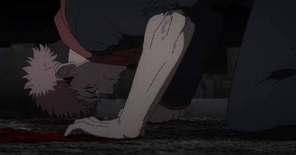Yuji menangis setelah melihat semua tragedi yang dibuat Sukuna ( Dok. Mappa / Jujutsu Kaisen 2 )