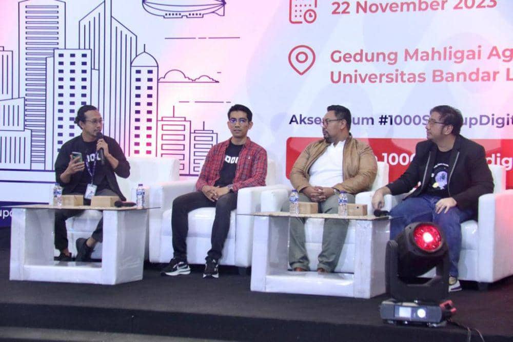 Anak Muda Lampung Ikut Gerakan Nasional 1.000 Startup Digital di UBL