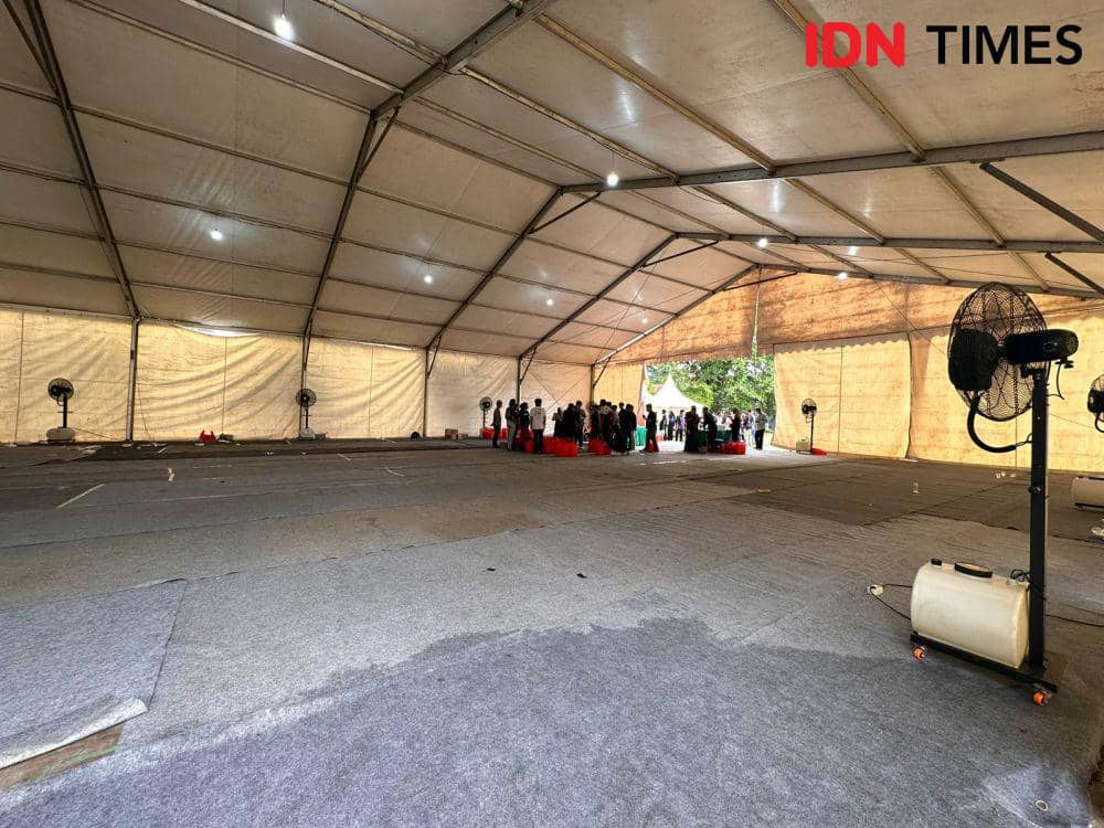Tempat penginapan mahasiswa HMI yang datang ke Pontianak. (IDN Times/Teri).