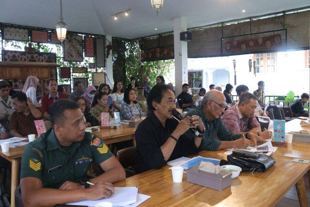 Focus Group Discussion (FGD) Kotabaru Dulu, Kini dan Masa Depan, di Raminten Kitchen Kotabaru Yogyakarta, Kamis (23/11/2023). (Dok. Istimewa)