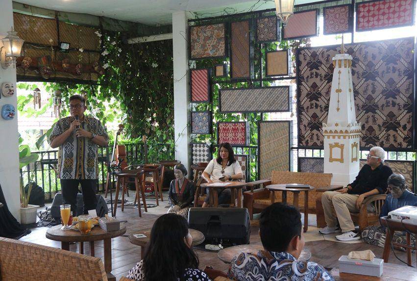 Focus Group Discussion (FGD) Kotabaru Dulu, Kini dan Masa Depan, di Raminten Kitchen Kotabaru Yogyakarta, Kamis (23/11/2023). (Dok. Istimewa)