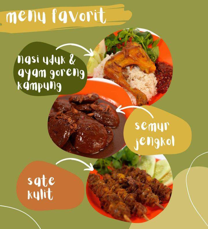 potret makanan Nasi Uduk Mat Lengket (instagram.com/matlengket)