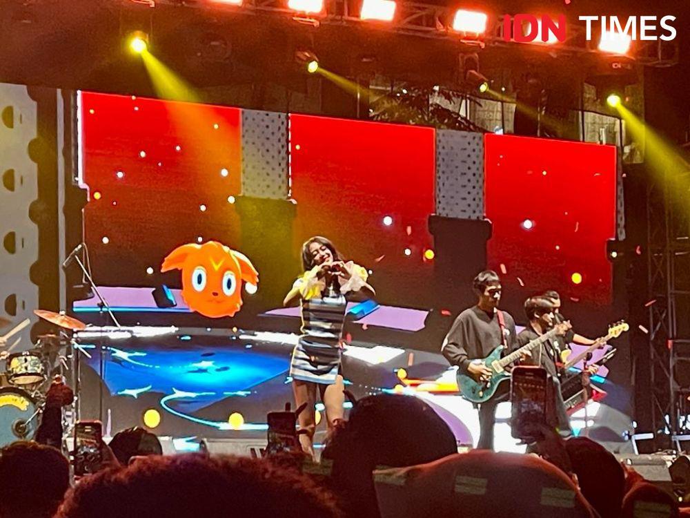 7 Potret Idgitaf dan Vierratale di Festival IMGS 2023, Pecah!