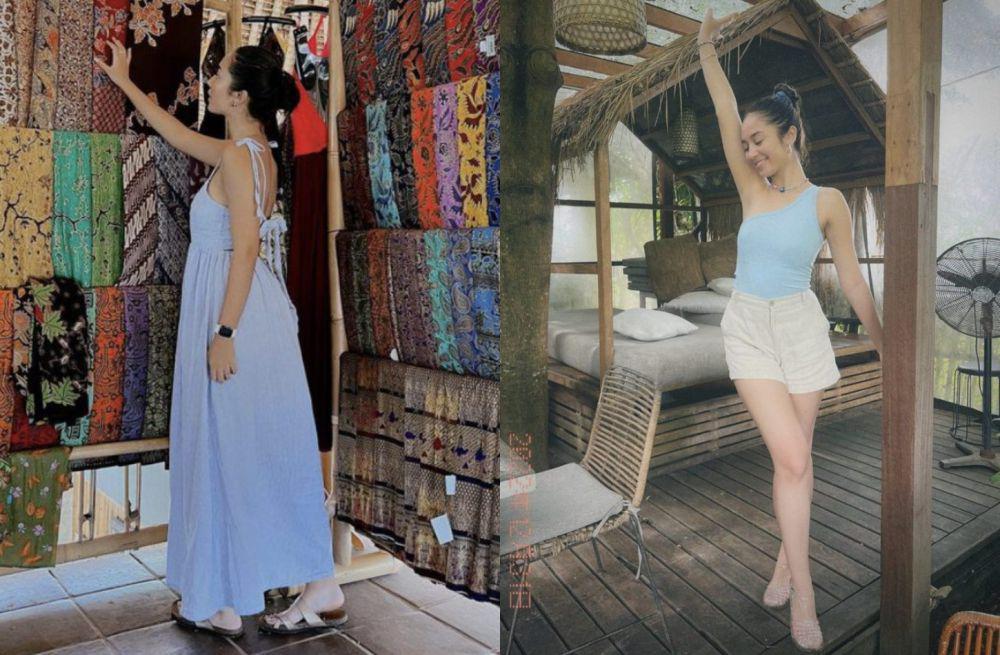 7 Rekomendasi Outfit untuk Liburan di Pantai ala Asha Assuncao