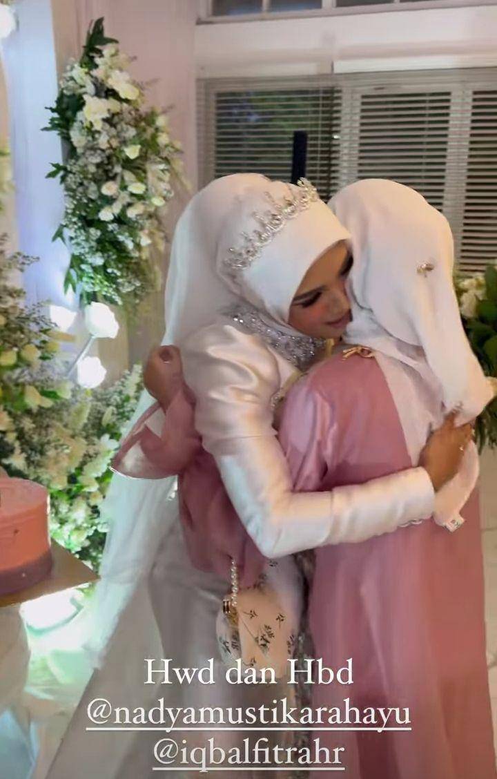 Larissa Chou hadiri pernikahan Nadya Mustika (Instagram.com/ikram_rsd)