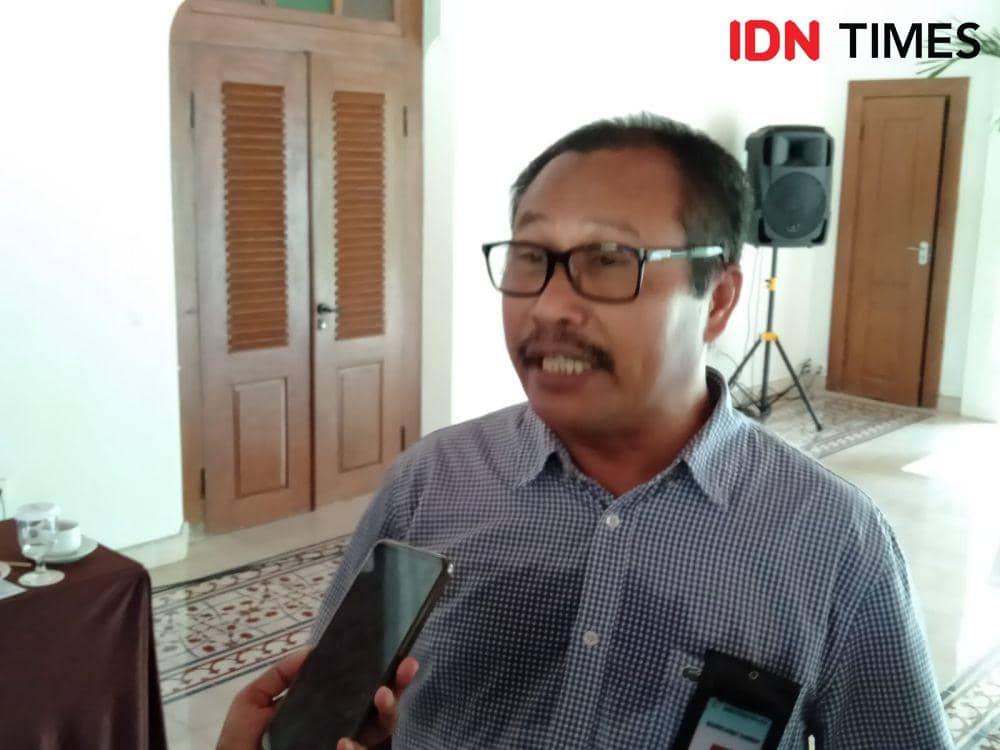 Sekda Kabupaten Bantul, Agus Budi Raharjo.(IDN Times/Daruwaskita)