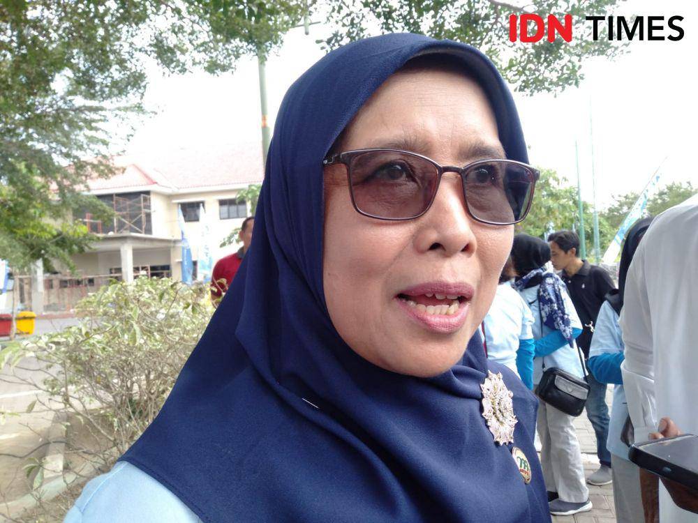 Kepala Dinas Kelautan dan Perikanan, Kabupaten Bantul, Istriyani.(IDN Times/Daruwaskita)