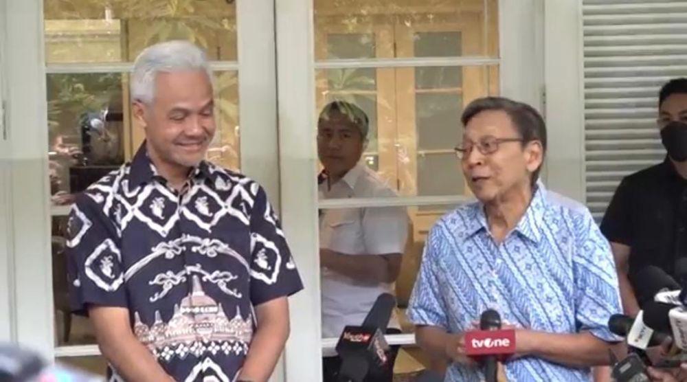 Eks Wapres Boediono Sebut Ganjar sebagai Suhunya Politik