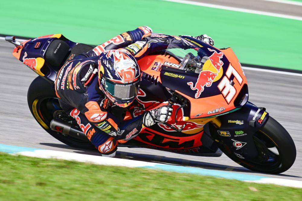 Pedro Acosta saat menjalani pekan balap GP Malaysia 2023. (ajo.fi)