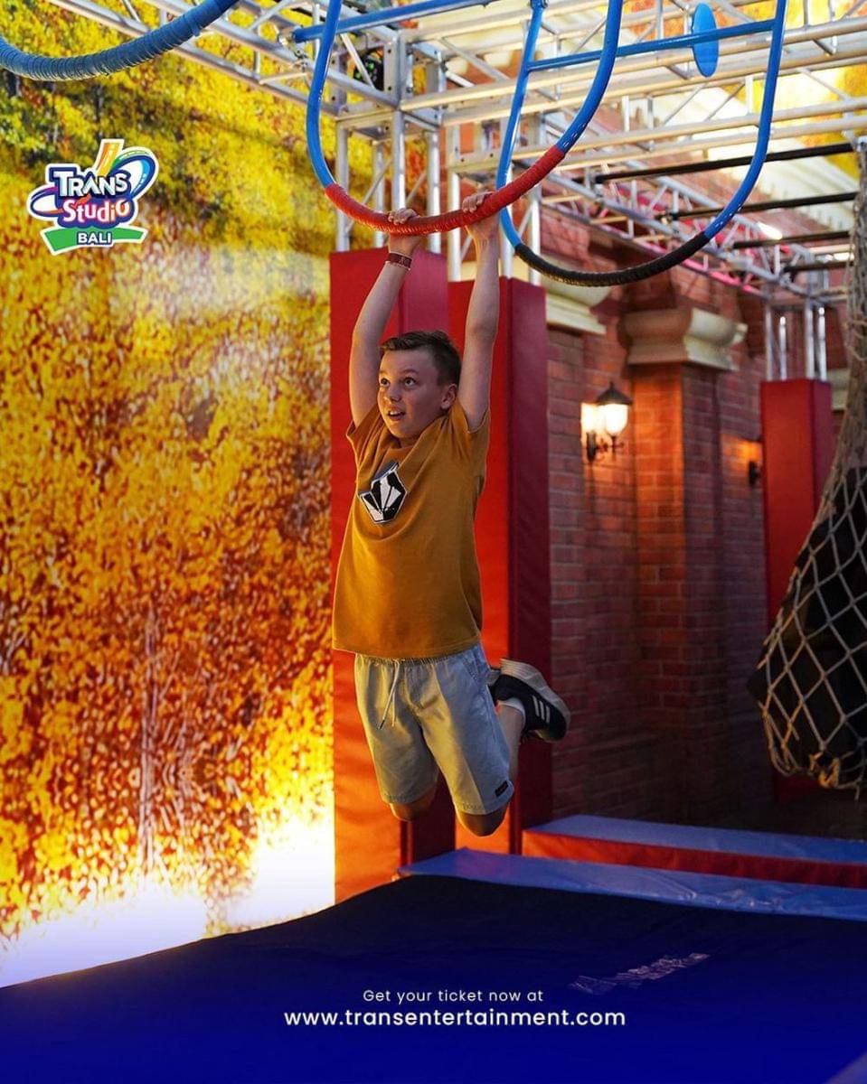 Salah satu permainan di Trans Studio Bali Theme Park (Instagram.com/@transstudio.bali)