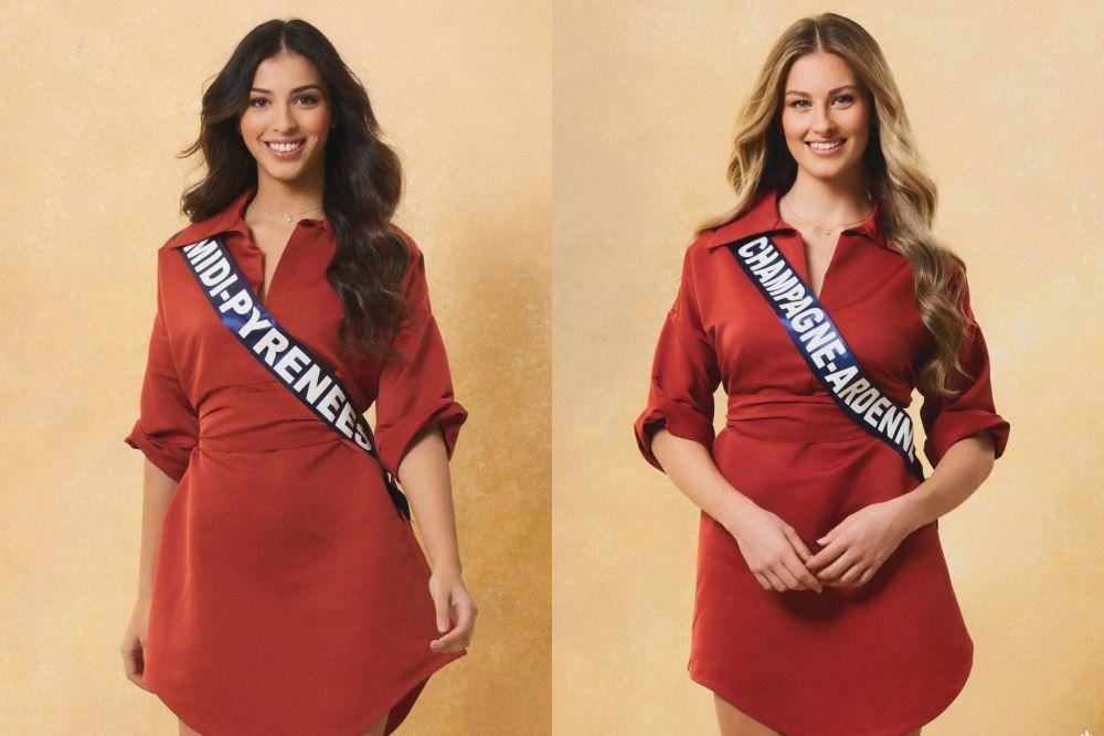 Official Photoshoot Finalis Miss France 2023 (instagram.com/tf1)