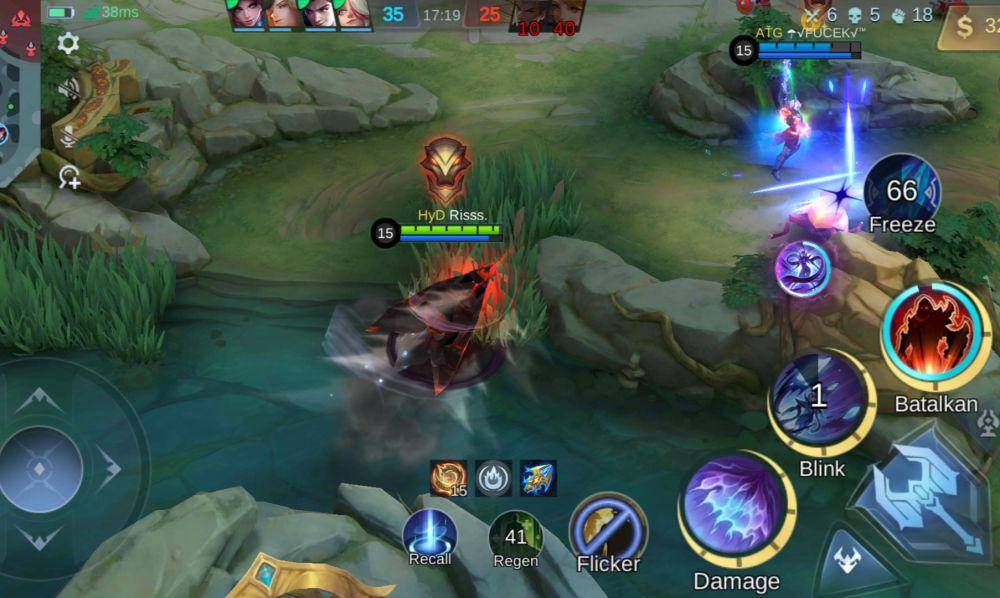 tampilan Valentina mengejar lawan (dok. Moonton/Mobile Legends)