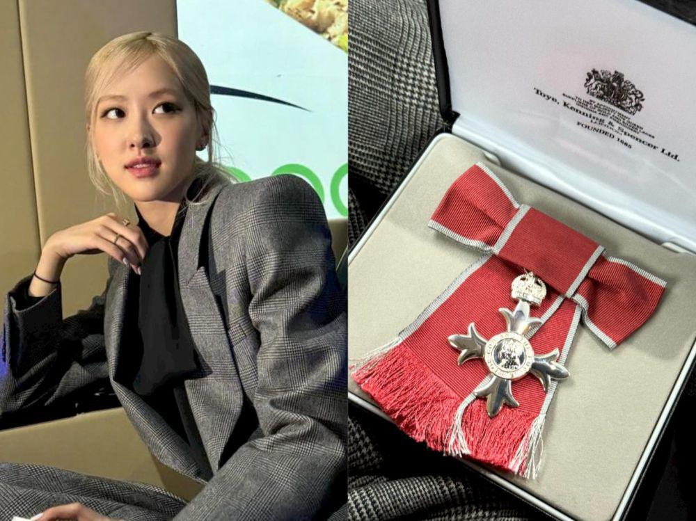 Gelar MBE Rose BLACKPINK Punya Keistimewaan Unik, Kok Bisa?