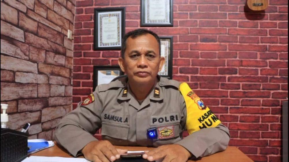 Kasi Humas Polres Blitar Kota, Iptu Samsul Anwar. IDN Times/ istimewa