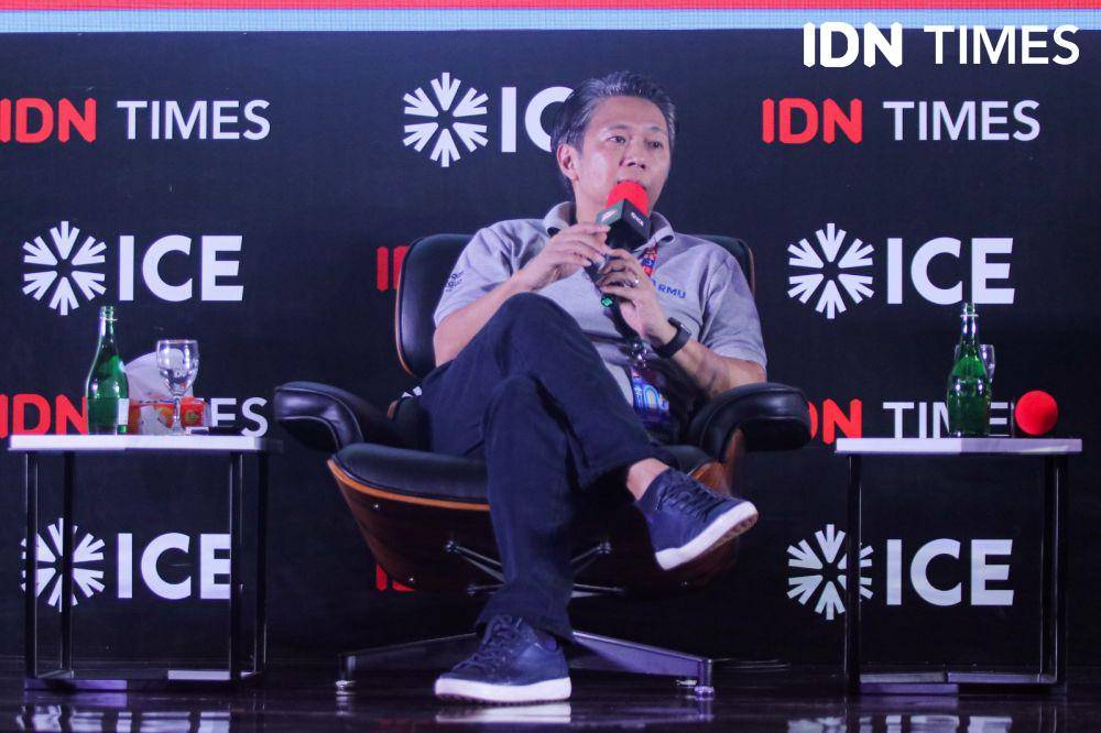 Dharsono Hartono dalam acara IMGS 2024, Symphony of Sustainability: Empowering Transformation with ESG Strategies pada Jumat (24/11/2023). (IDN Times/Tata Firza)